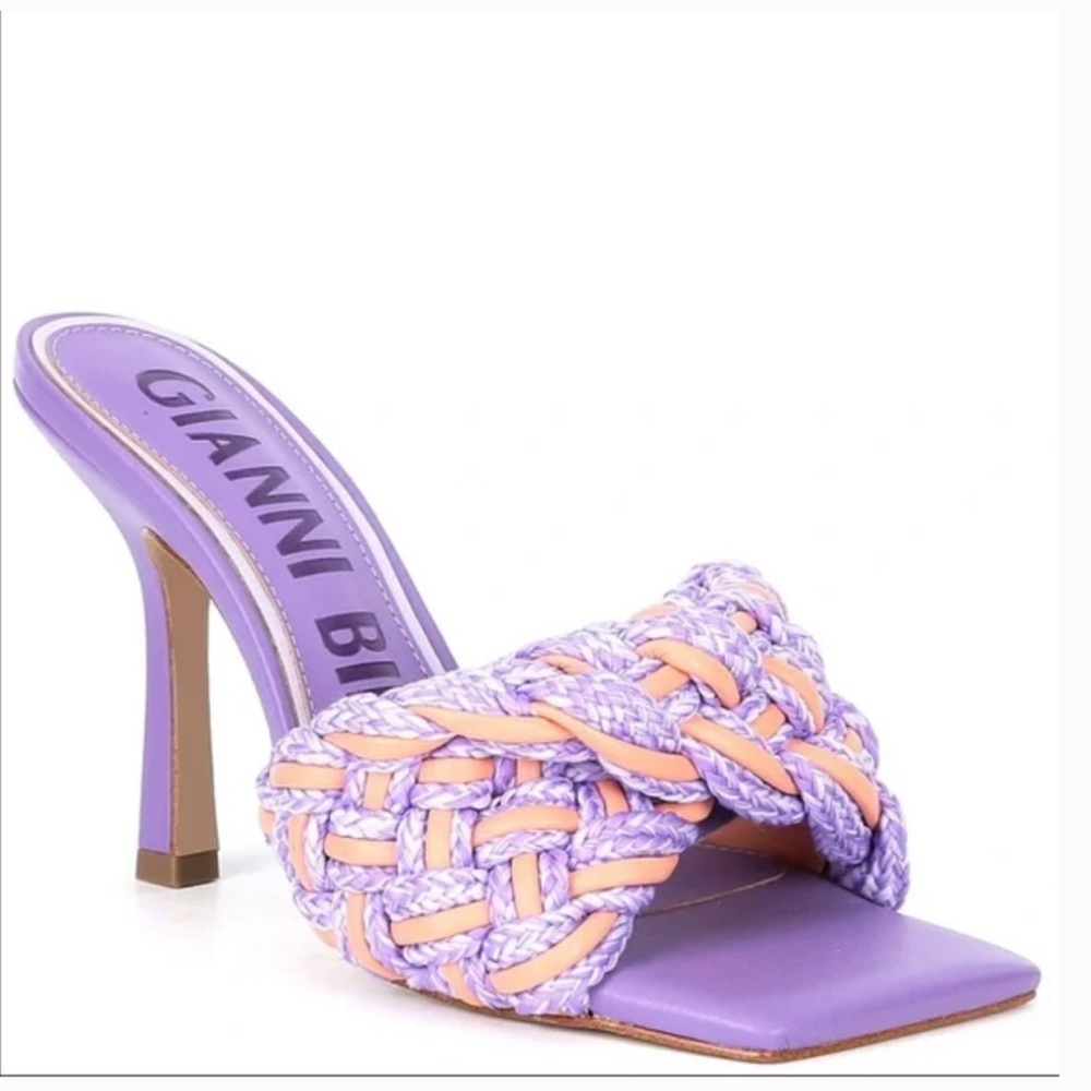Gianni Bini Purple and Orange Heels
